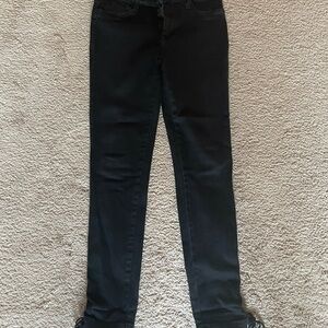 Hudson Jeans Black Skinny Denim